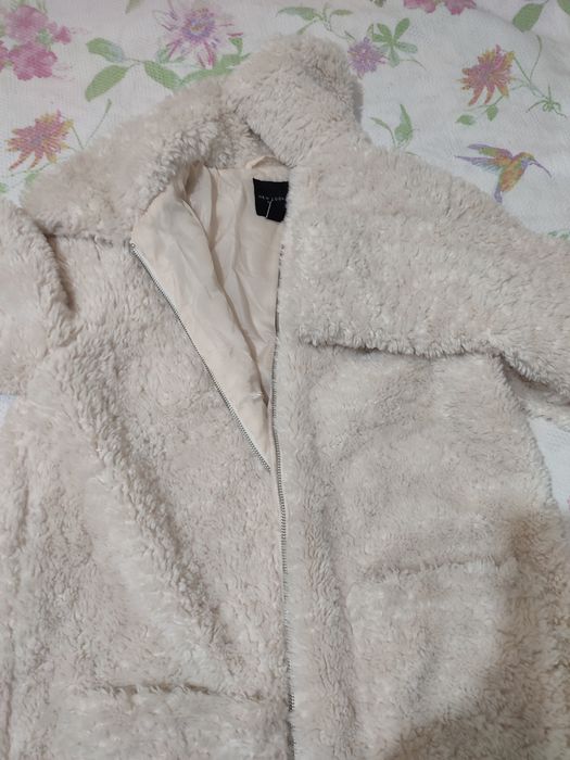 Пухено палто NEW LOOK