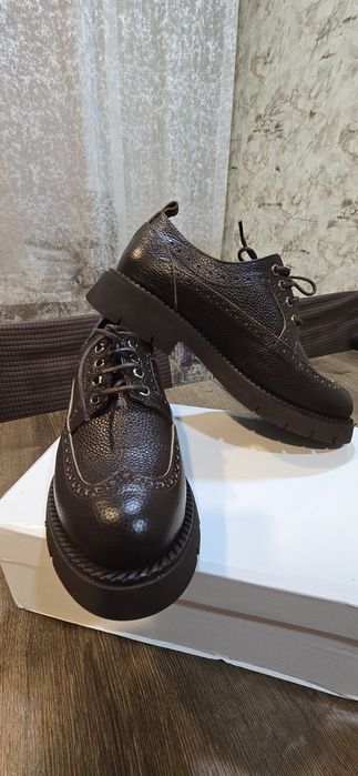Туфли броги женские
