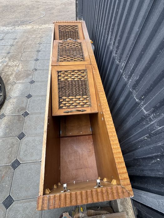 Винтаж Антресоль из чистого дерево