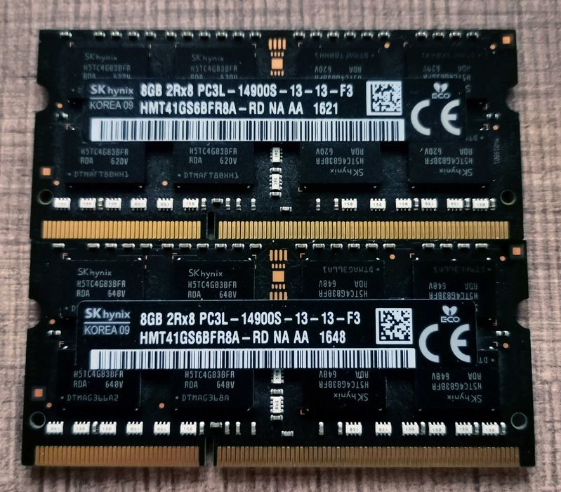 RAM SОDIMM памет 16Gb (2x 8Gb) DDR3L 1600MHz CL11 1.35v