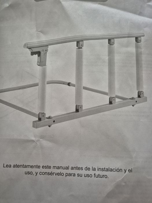 Bara protectie  asistată  pentru pat