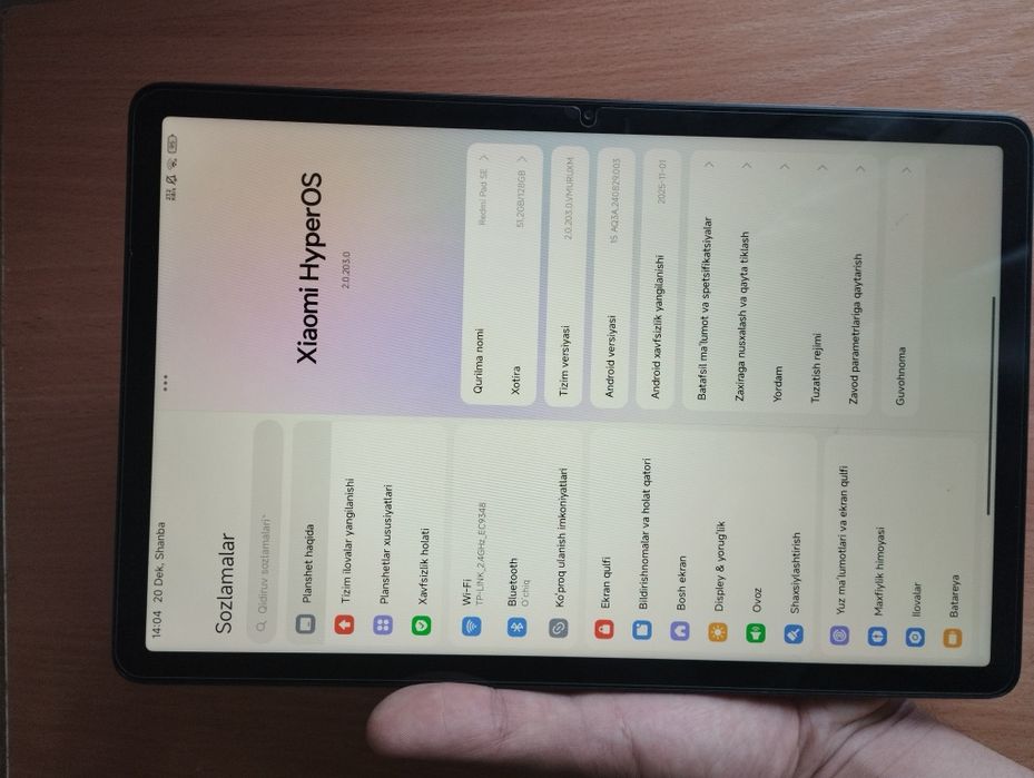 Redmi Pad Se sotiladi. Holati yangi