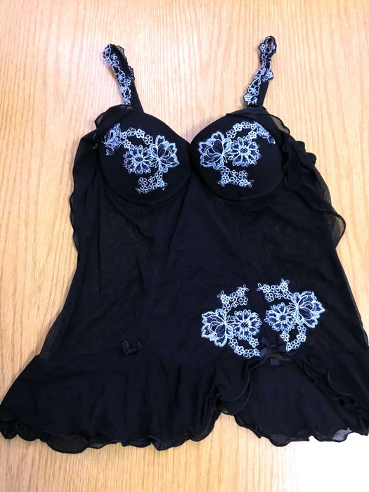 Черен корсет Cotton club, M-40