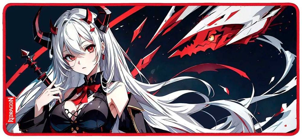 КЛАВИАТУРА+МЫШЬ +КОВРИК Игровой Кастомный Набор В стиле АНИМЕ