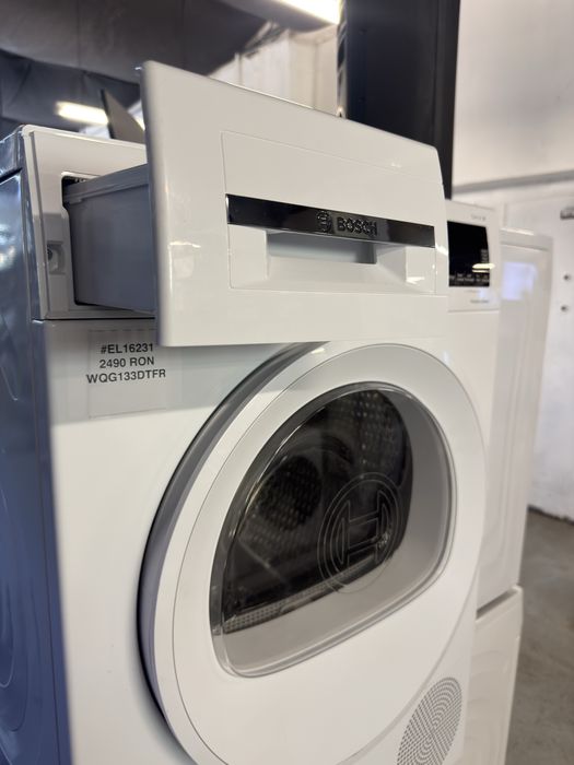 Uscator de rufe cu pompa de caldura 8kg Bosch Serie 6 WQG133DTFR, factura si garantie 12 luni