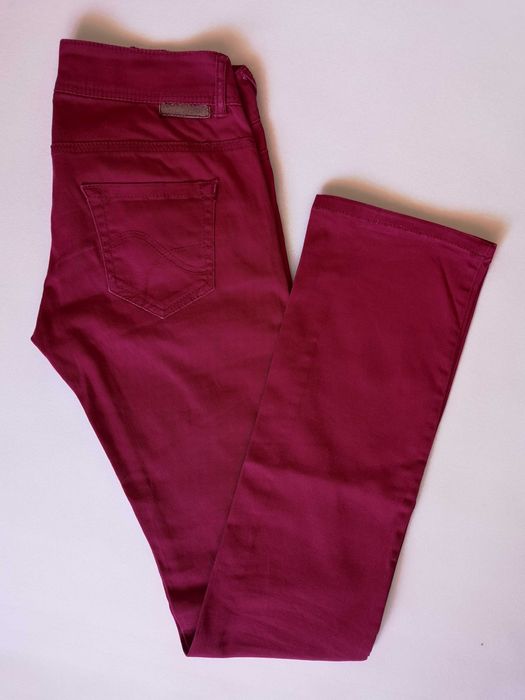 Blugi drepți Terranova, mărime XS/S, culoare fuchsia