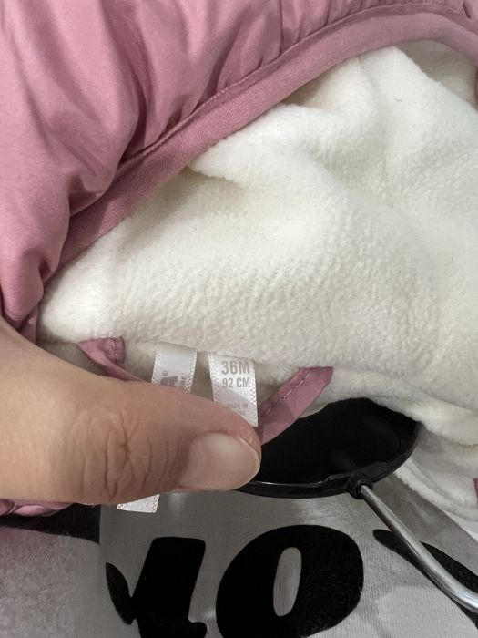 Детская куртка теплая orchestra для девочек 2-3 г