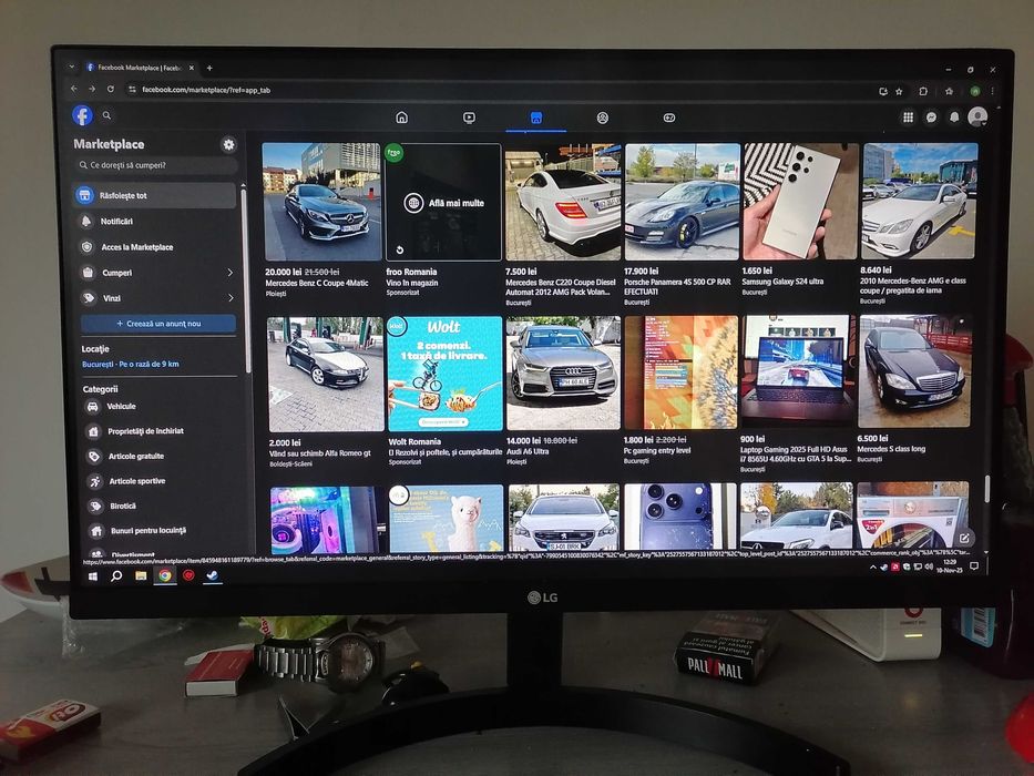 PC Gaming i7 + RX580 8GB + 16GB RAM + Monitor LG 27” IPS 75Hz FULL HD