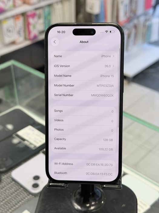 Apple iPhone 15 128Gb Black