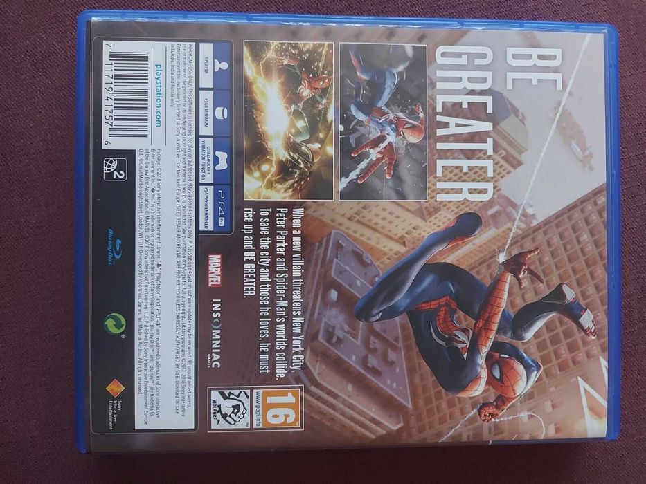 Spider-Man игра за PS4