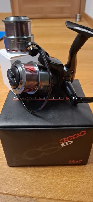 Mulineta match feeder Map Carptek 3000 ACS FD, tamb rez, NOUA