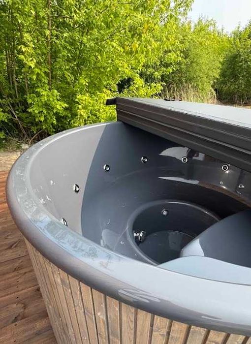Градинско джакузи на дърва 225см