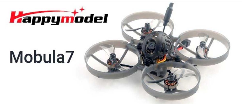 fpv mobula 7 дрон ELRS  1s 2s Gemfan 1610