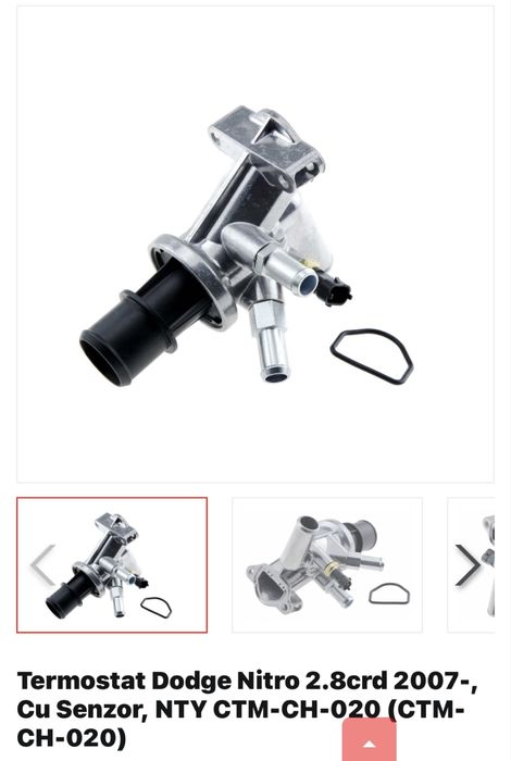 Vand termostat nou dodge nitro