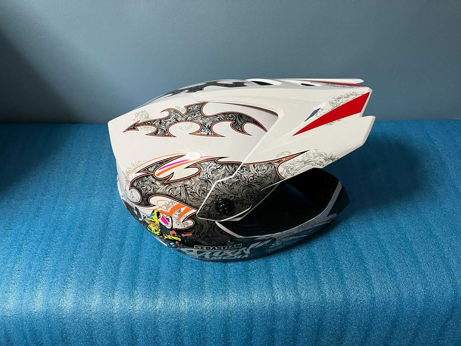 Casca Moto Enduro Cross Downhill ATV S M L XL  Cagula Cadou