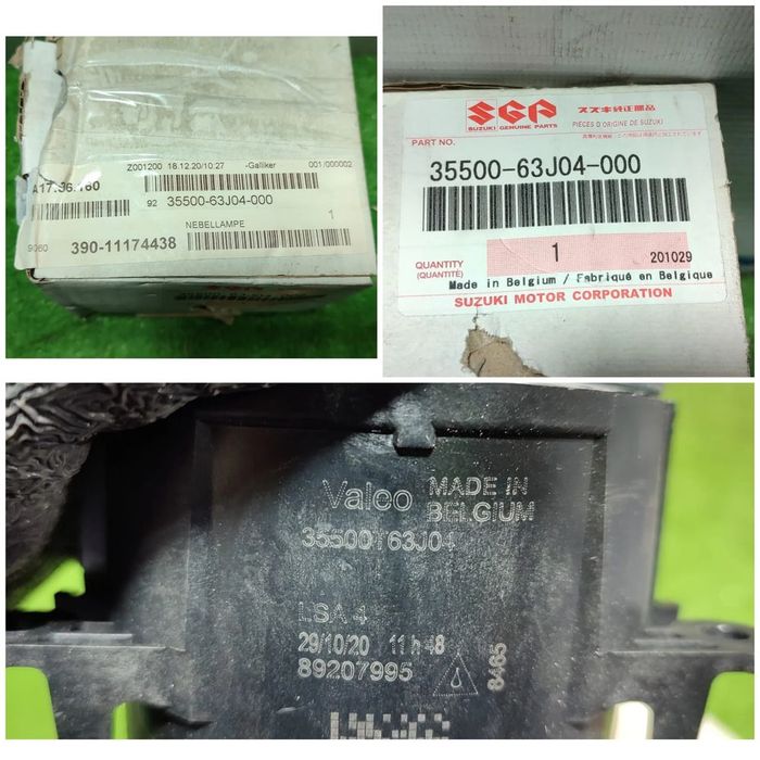 PROIECTOR CEATA SUZUKI / RENAULT / OPEL / FORD / CITROEN / NISSAN COD OEM 35500-63J04 / 390-11174438 2005-2015 (5G2)