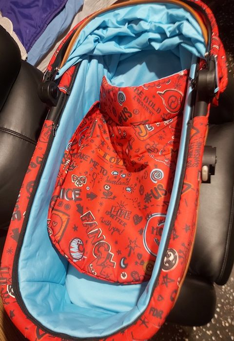 Зимен кош Cybex Cot s gold FE VALUES FOR LIFE Love red