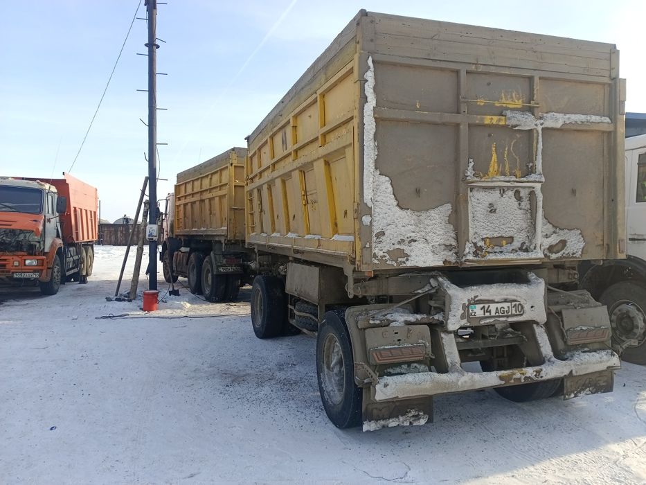 Маз зерновоз с прицепом продам