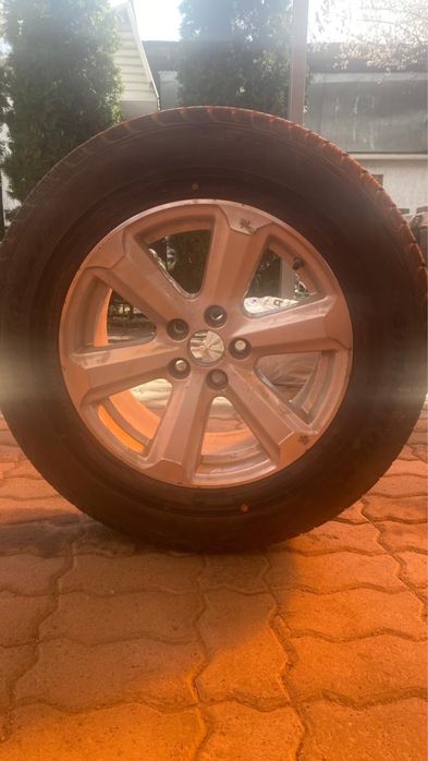 Титановые диски  с покрышкой Dunlop
