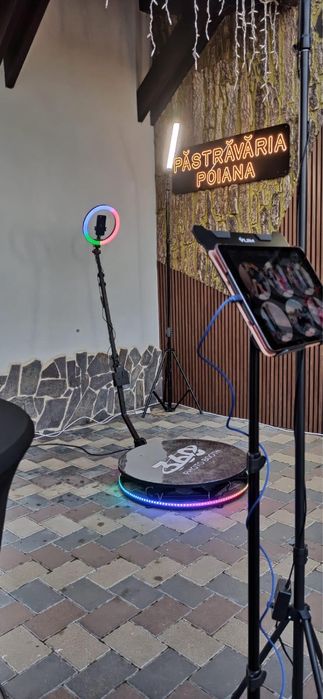 Afacere la cheie - 2 Cabine Foto + Platforma Selfie 360