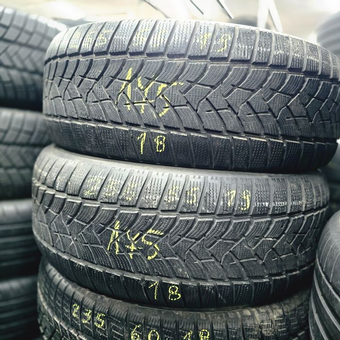 2x 255/55/19 M+S DUNLOP 2018 Stare excelentă
