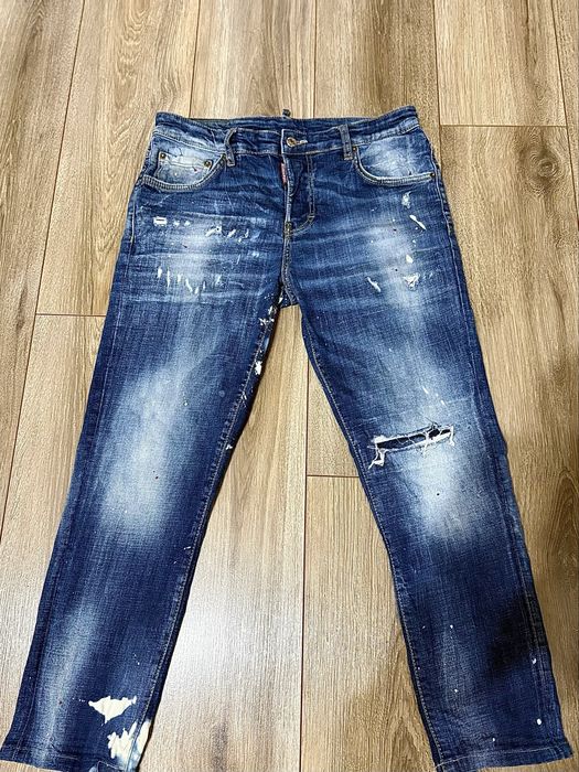 Dsquared2 Мъжки дънки "Acid Wash Effect"