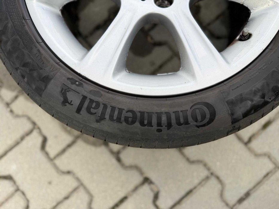 Set roti complet jante BMW + anvelope Continental 225/50 R17 de vara
