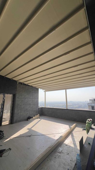 Tentli Pergola. Matorli pergola. Naves va soyabon.