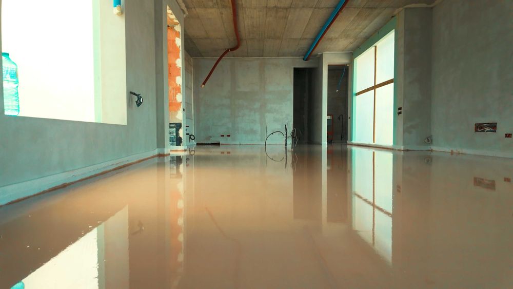 Sape autonivelante ciment/sape autonivelante de ipsos,cu statia mobila