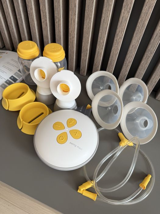 Двойна двуфазна помпа за кърма Medela - Swing Maxi