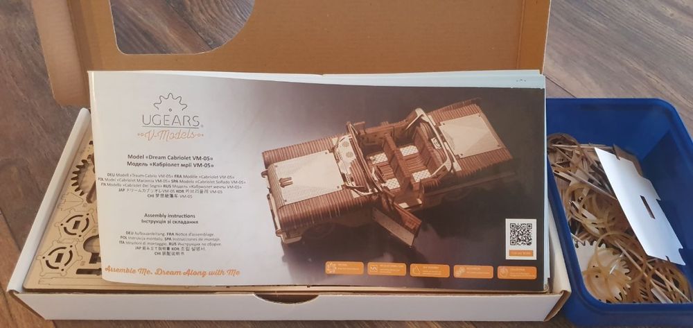 Конструктор Ugears Кабриолетът