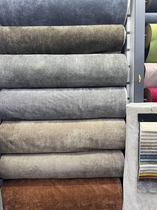 Мебельные ткани/ Обивка для мягкой мебели / Пледы / Ткань / Поролоны /