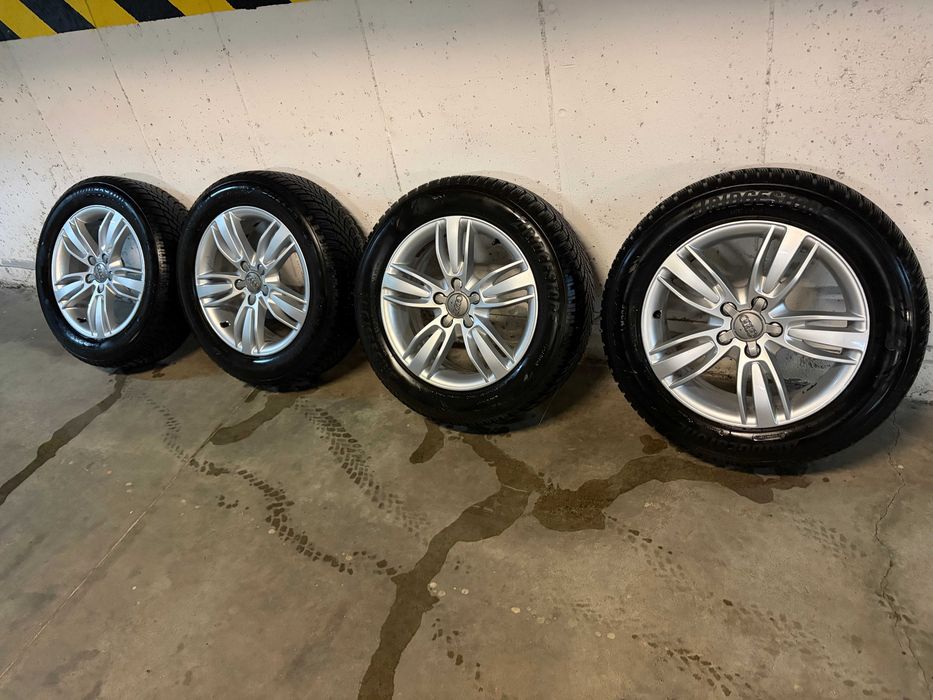 Оригинални Джанти за Audi 17" 5x112 + Зимни Гуми Bridgestone