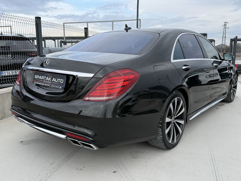 Mercedes-Benz S 500 L* 2016г* 6.3AMG* 207.000KM* Сервизна История* FUL