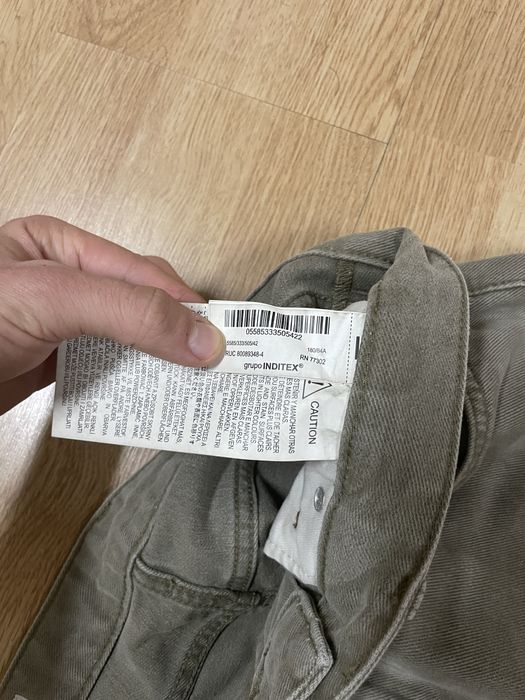 Zara Flared Jeans Khaki