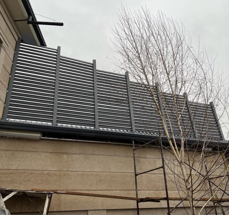 Жалюзи из металла из дпк и Алюминий