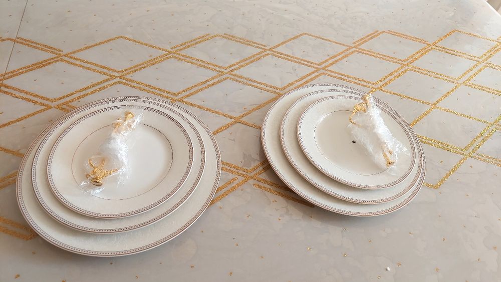 Трёх ярусный посуда