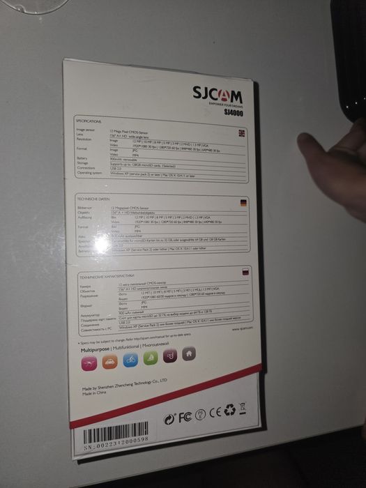 Экшен-камера SJCAM SJ4000