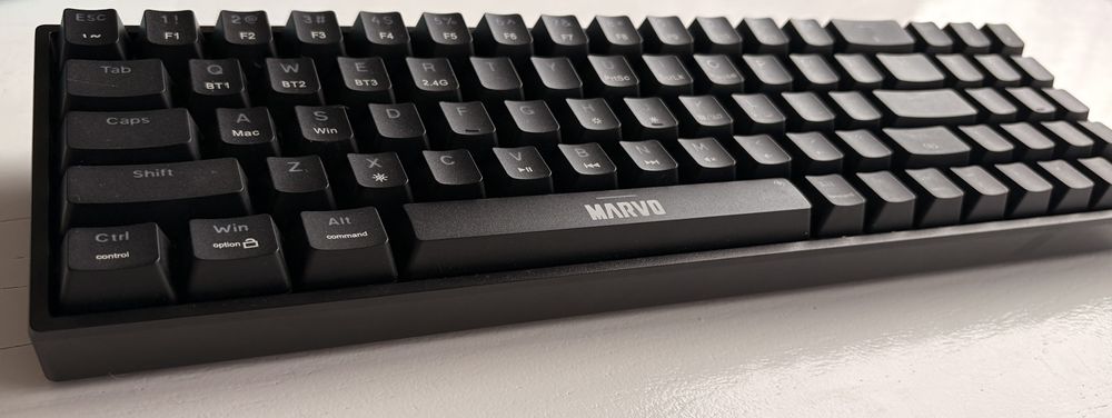 Механична безжична клавиатура Marvo KG956W Shogo 78W