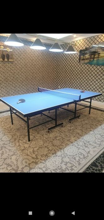 Теннисный стол гарантия год.
