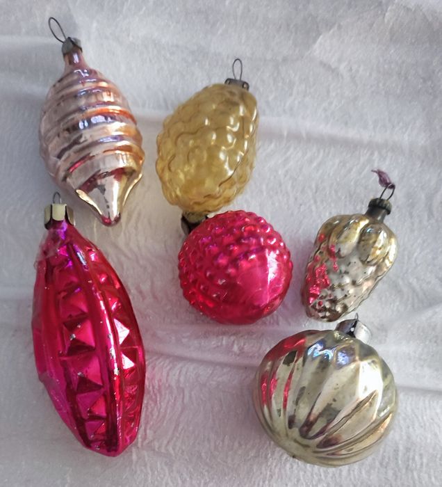 Елочные игрушки советские