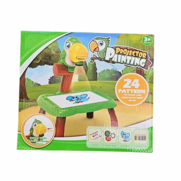 Детска масичка за рисуване с вграден проектор