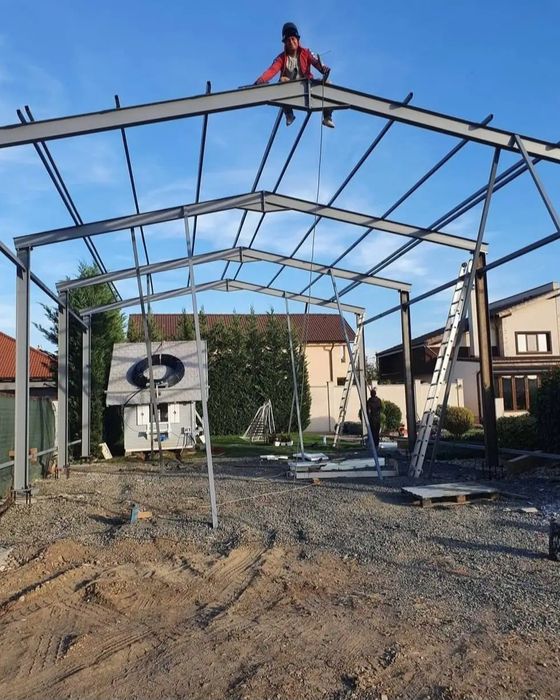 Vand hala metalica sau schimb cu auto facem orice dimensiuni doriti de