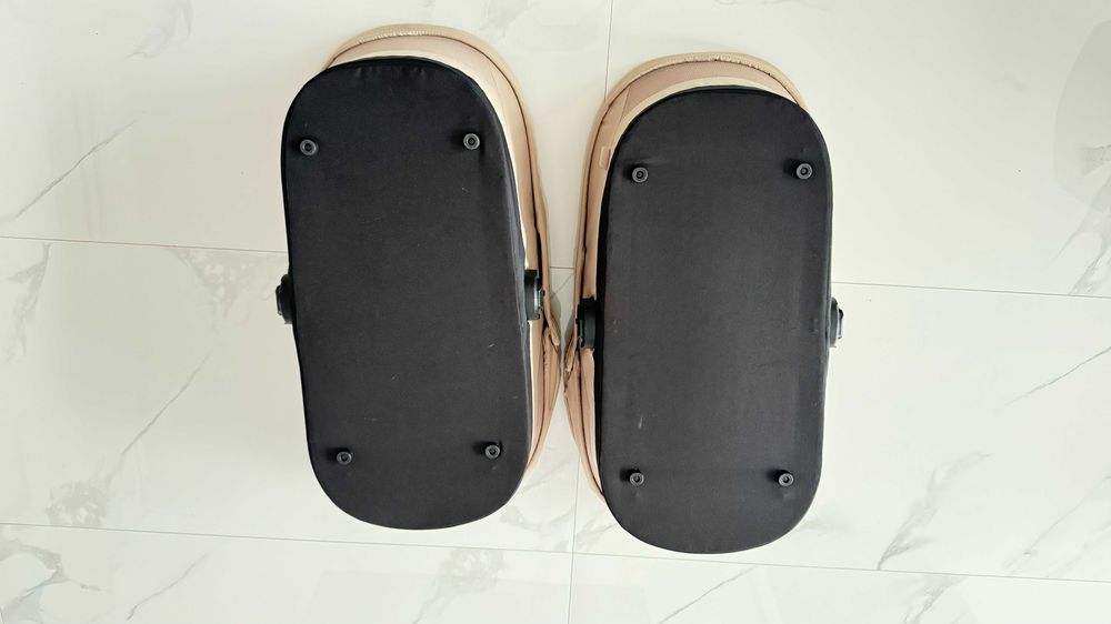 2 landouri CYBEX Gazelle S Almond Beige – Gazelle/e-Gazelle pentru gemeni