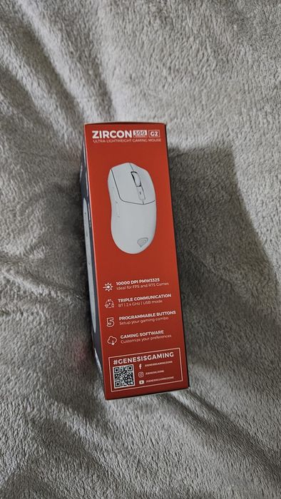 Mouse de gaming wireless Genesis Zircon 500