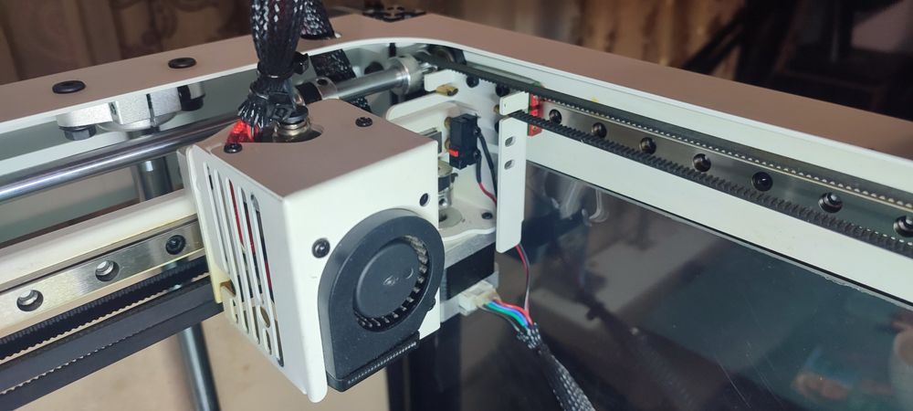 Imprimanta 3d XTLW Climber 7 IDEX, ore puține, pat PEI