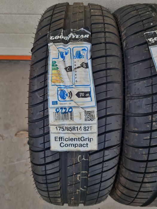 Нови летни гуми 4 броя GOODYEAR EfficientGrip 175 65 R14