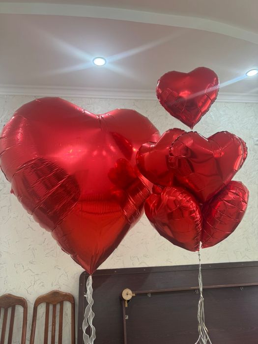 Гигант шар+ маленькие шары