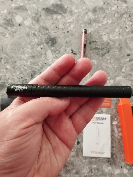 Фенер Acebeam PT20 черен - нов