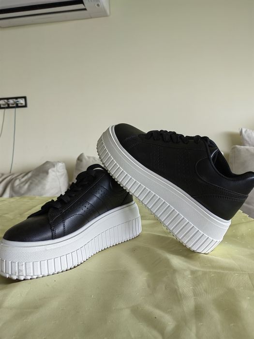 Маратонки-кецове с платформа